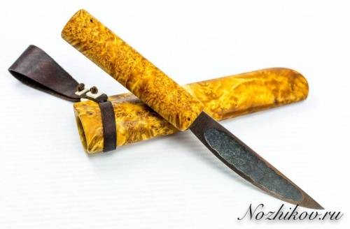 3810 Mansi-Era Традиционный Якутский нож фото 17